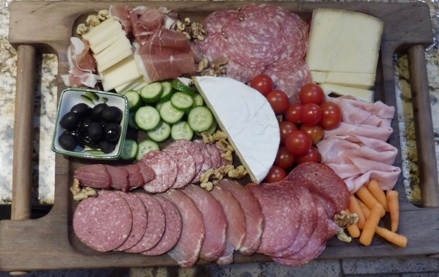 A well stocked Charcuterie