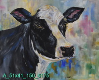Portrait of a Cow