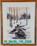 Birches in Winter