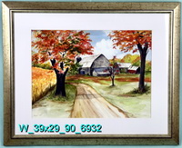 Barn In Autumn