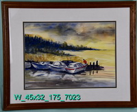 Evening At Boat Pier